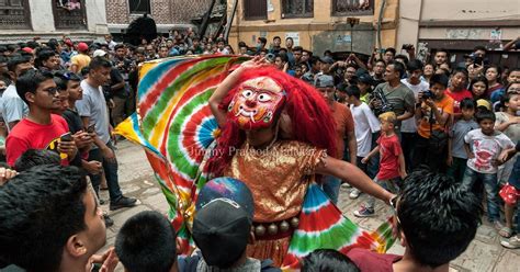 A View Through Jimmy Malakar's Lense: A mask dancer dressed as the ...