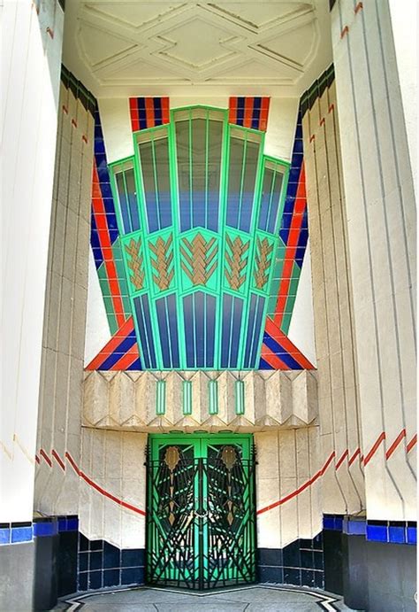 Interior detail, Hoover Building in London : r/ArtDeco