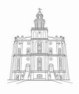 Free Printable Lds Temple Coloring Pages sketch template