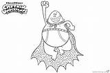 Flying Captain Underpants Coloring Pages  Free Printable sketch template