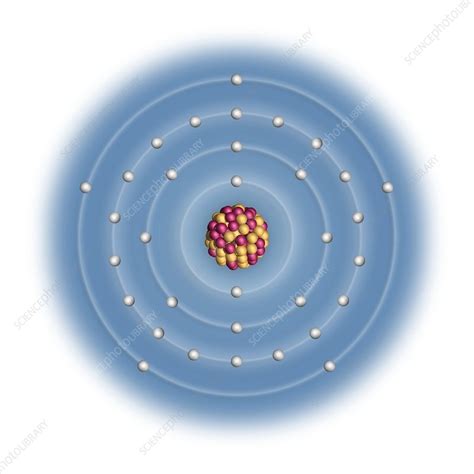 Arsenic, atomic structure - Stock Image - C023/2523 - Science Photo Library