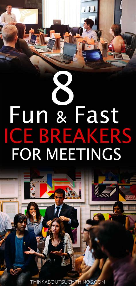 8 Super Quick Ice Breakers for Meetings | Fun team building activities, Work team building, Team ...