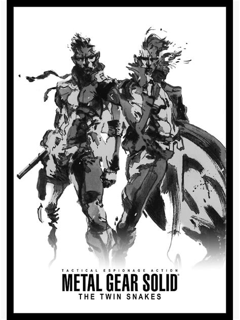 Metal Gear Solid: The Twin Snakes Poster Premium Matte Vertical Poster ...