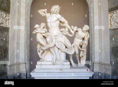 The Laocoon statue, Vatican Museum, Vatican City Stock Photo - Alamy