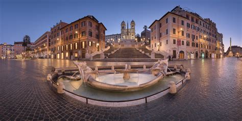 Piazza di Spagna and Spanish Steps, Rome, Italy | Anshar Images