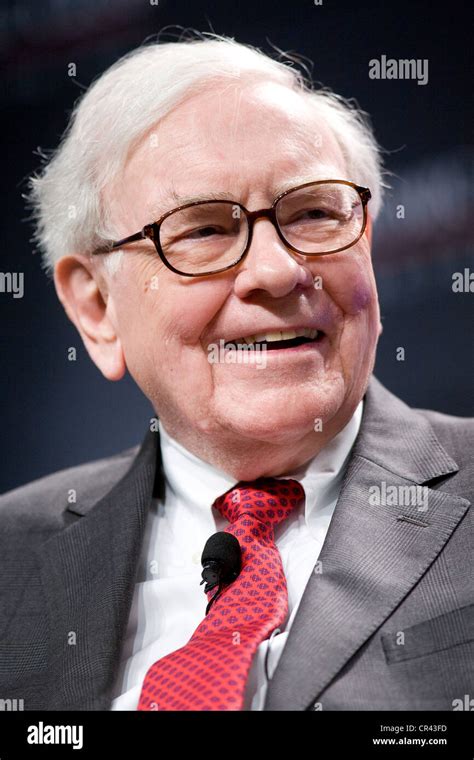 Warren Buffett, CEO of Berkshire Hathaway Stock Photo - Alamy