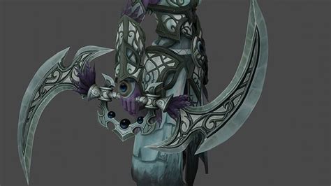 Tyrande Glaive Cosplay 3D Model STL File - World of Warcraft 3D model 3D printable | CGTrader