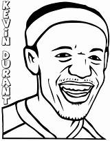Kevin Durant Coloring Pages sketch template