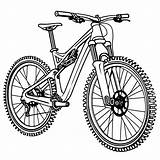 Mountain bike coloring Page Lulu Pages sketch template