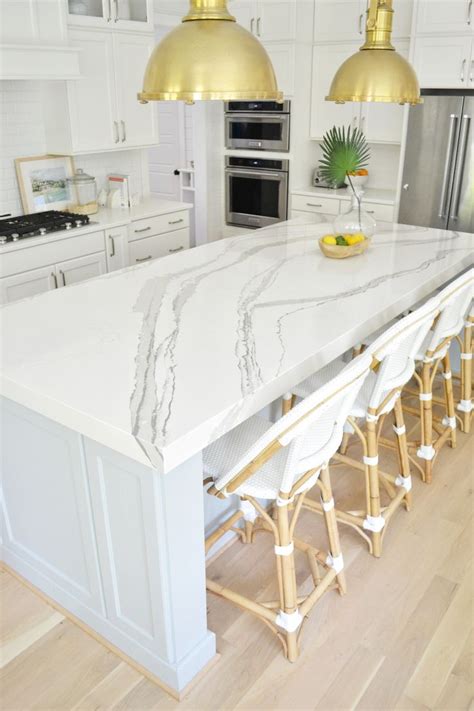 Pros and Cons of Picking White Quartz Countertops | Chrissy Marie Blog ...