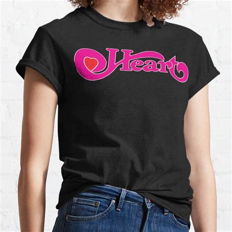 Heart Rock Band T Shirt