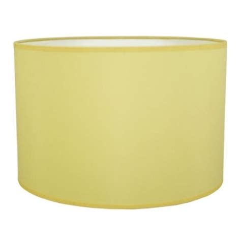 Drum Table Lampshade Yellow - Imperial Lighting