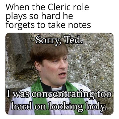 Please more Father Ted memes : r/dndmemes