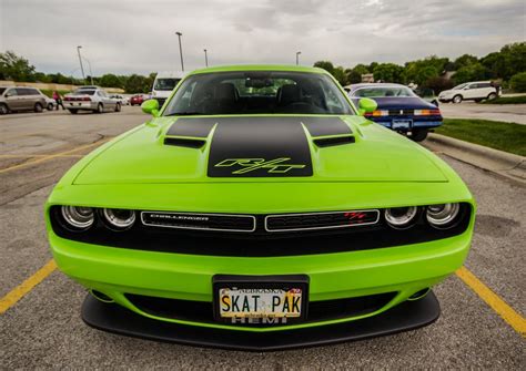 Dodge 2024 Challenger In Sublime Green - Elsa Suzanne