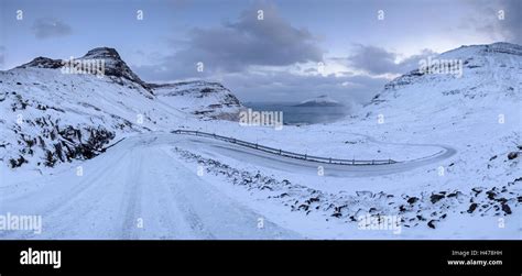 Faroe islands snow hi-res stock photography and images - Alamy