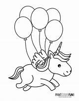 Party Balloon coloring Pages At PrintColorFuncom sketch template