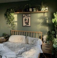 Green Bedroom Walls, Sage Green Bedroom, Bedroom Wall Colors, Room Design Bedroom, Home Bedroom ...