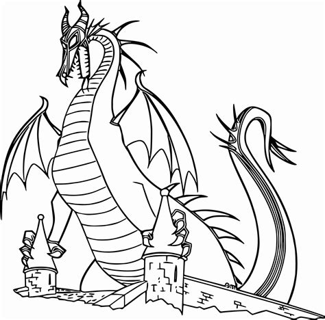 Maleficent Dragon Coloring Pages at GetColorings.com | Free printable colorings pages to print ...