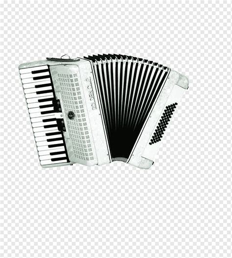 Accordion Bass guitar Keyboard Musical instrument Singing, Accordion instrument, white, piano ...