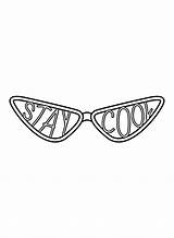 30  Sunglasses Coloring Pages Free Printable PDF & Online sketch template
