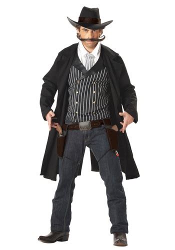 Adult Gunfighter Western Costume