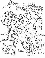 Wild Animal Coloring Pages  Best For Kids sketch template