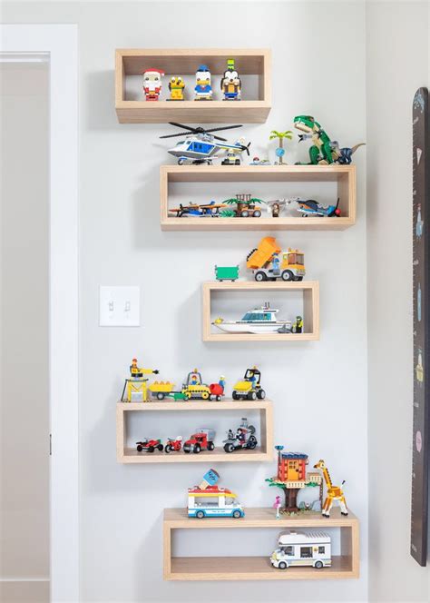 Modern Oak Floating Cube - Etsy | Boys room decor, Lego room decor, Boys bedroom makeover