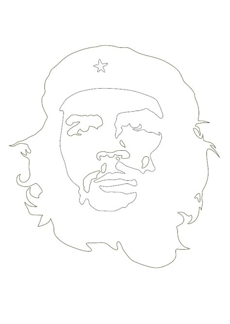 File:Che Guevara vector SVG format.svg - Wikimedia Commons