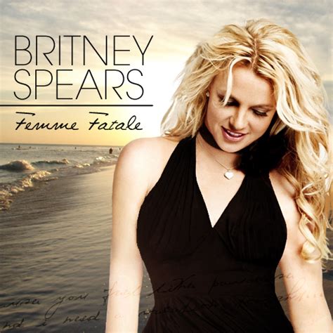 Britney Spears - Femme Fatale (Made For SIN Cover Idol) | Fan Made Album Cover | Creat1ve Creations