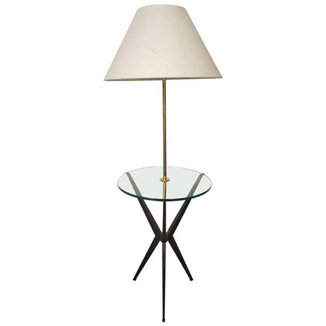 Tray Table Floor Lamp by Robert Abbey | 1stdibs.com | Floor lamp table, Floor lamp, Lamp