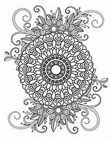 Mandala Printable Coloring Pages sketch template