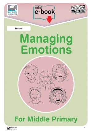 Health: Managing Emotions Mid - Worksheets - Ready-Ed