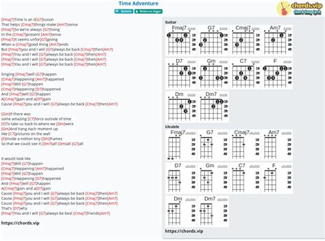 Hợp âm: Time Adventure - cảm âm, tab guitar, ukulele - lời bài hát | chords.vip