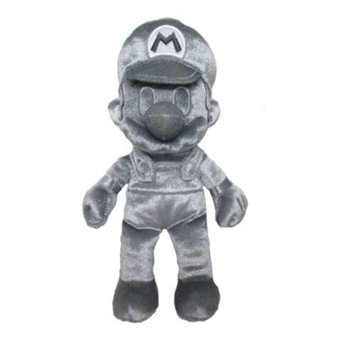 Super Mario: AC58 - ALL STAR COLLECTION - Plush Mascot - Metal Mario (S) [SAN-EI] - Nin-Nin-Game.com