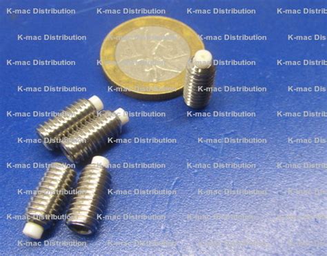 18-8 Stainless Metric Steel Nylon Tip Set Screws