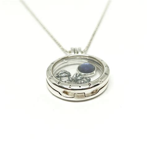 Pandora Floating Locket Pendant Necklace with 3 Petite Charms– Oliver ...