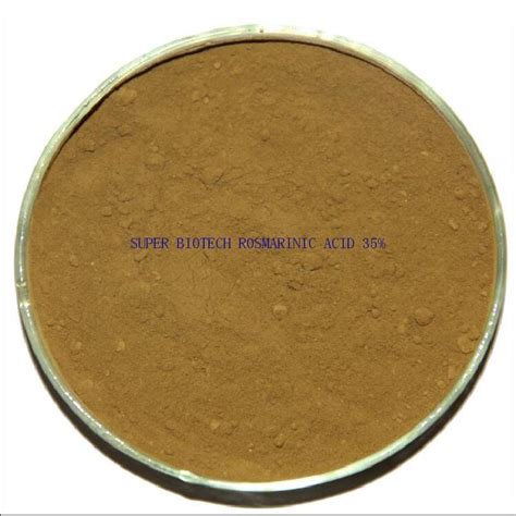 Buy Rosmarinic Acid - Food Grade - 35% from Hainan Super Biotech Co., Ltd