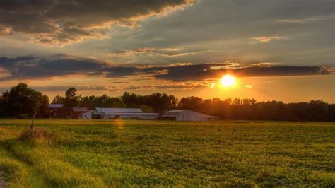 Farm Sunset Wallpapers - Top Free Farm Sunset Backgrounds - WallpaperAccess