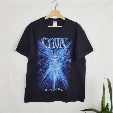 Vintage Cynic Progressive Metal Band Merch T-Shirt 2007 Tour | Etsy ...