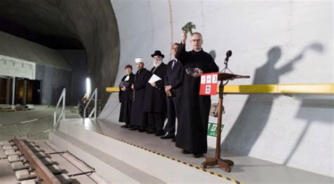 Gotthard Tunnel Opening Ceremony - II - Inaugurating a New World Order ...