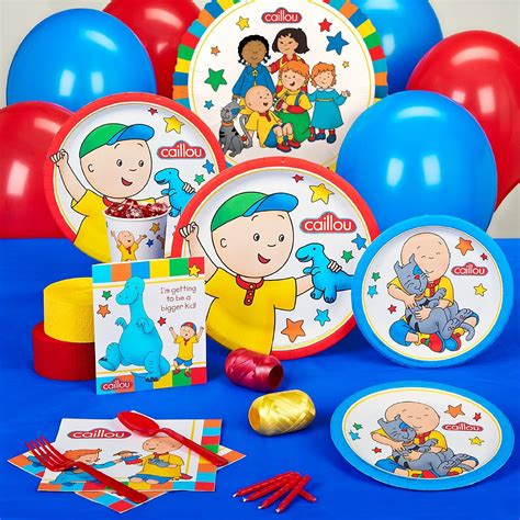 Please Plan My Party: Caillou Birthday Party Ideas