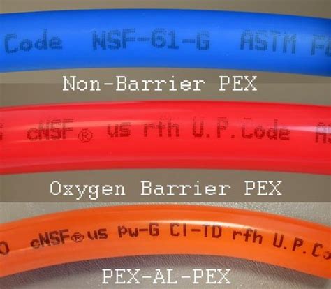 PEX Pipe Markings All PEX pipe is manufactured with its design ...