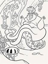 Ursula Coloring Pages Coloring sketch template