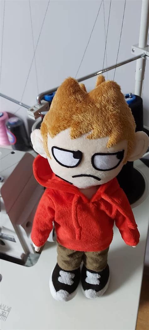 Custom plushie inspired by Tord Eddsworld. Please send me your drawing. | Soft toys making ...