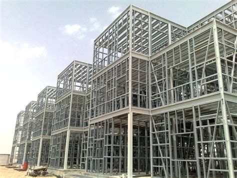 Steel Structures - Prefabricated Steel - Steel Structures- Build Up Section