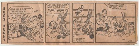 VINTAGE 1963 BUGS BUNNY COMIC STRIP CLIPPING $7.99