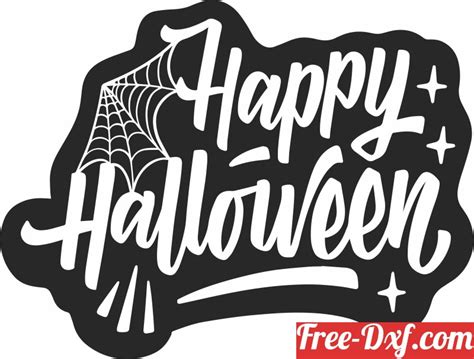 Download happy halloween clipart 5A0kA High quality free Dxf file