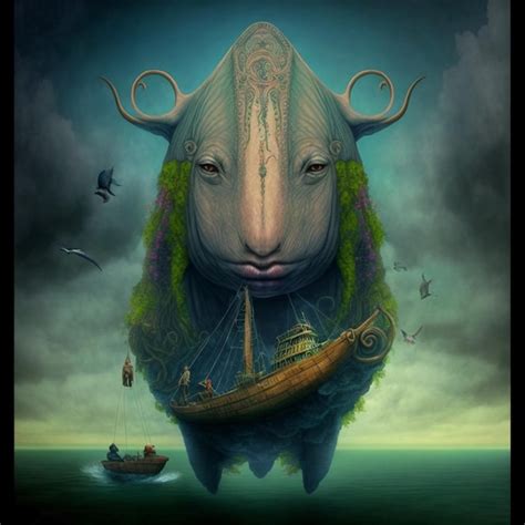 Premium AI Image | mythical fantasy fantasy concept art creature in the ...