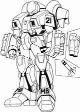 Mospeada Robotech Mecha Macross Cyclone Climber Robots Sketch Coloring Page sketch template