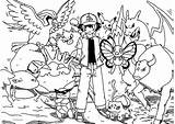 Pokemon Coloring Pages sketch template